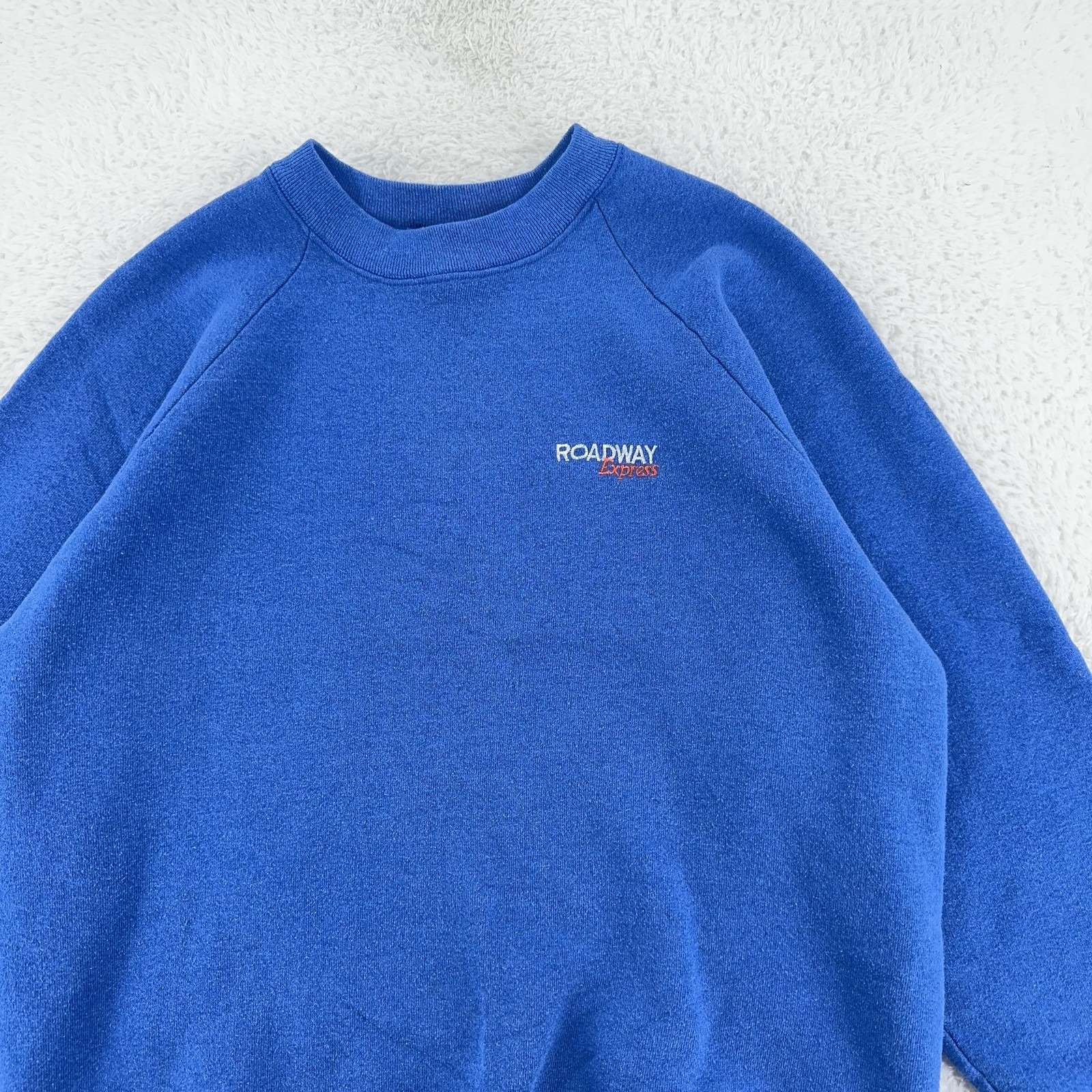 Vintage Roadway Express Sweatshirt Mens Small Fruit Of The Loom Usa Crewneck 90s